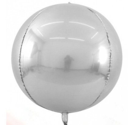 Globo  4D  ORBZ plata 22" - 1677-22 - Minorista