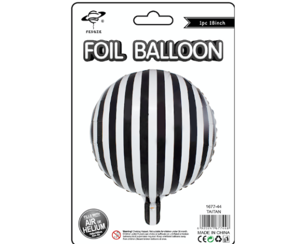 Globo redondo "Rayas"  - 1677-44