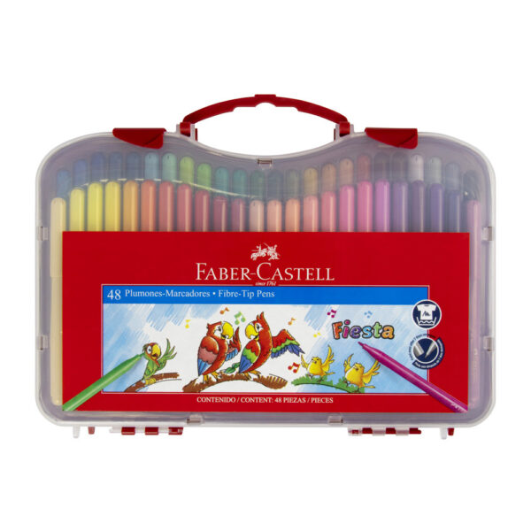 FABER MARCADOR 48U CAJA