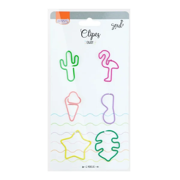 BRW CLIP SURTIDO 6PC - Imagen 2