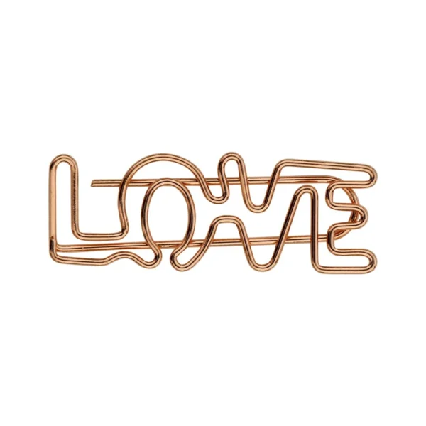 BRW CLIP ROSE GOLD 6PC - Imagen 3