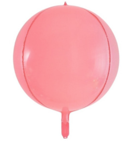 Globo  4D  ORBZ rosa pastel 22" - 2676-1