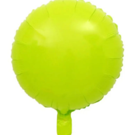 Globo redondo pastel 18" verde - 2676-16