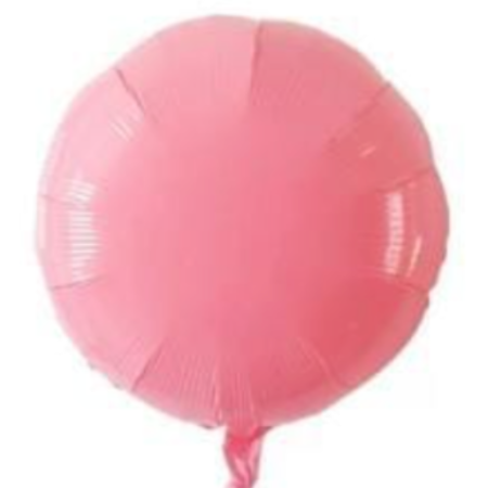 Globo redondo pastel 18"rosa - 2676-16