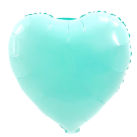 Globo "Corazón" pastel 18" tiffany - 2676-7