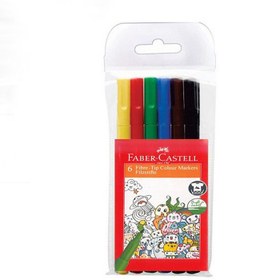 FABER MARCADOR ESTUCHE PLASTICO 6U