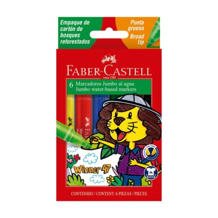 FABER MARCADOR WINNER 6U