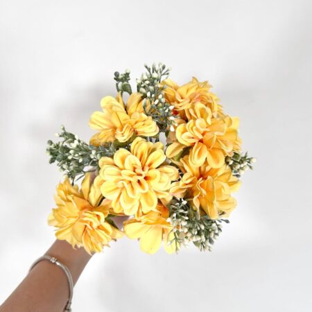 FLOR DAISY 25CM AMARILLO - ZHB