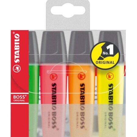 STABILO MARCADOR 4PC