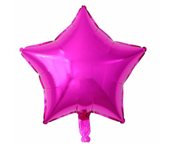 Globo "Estrella" pinky 18" - 456126