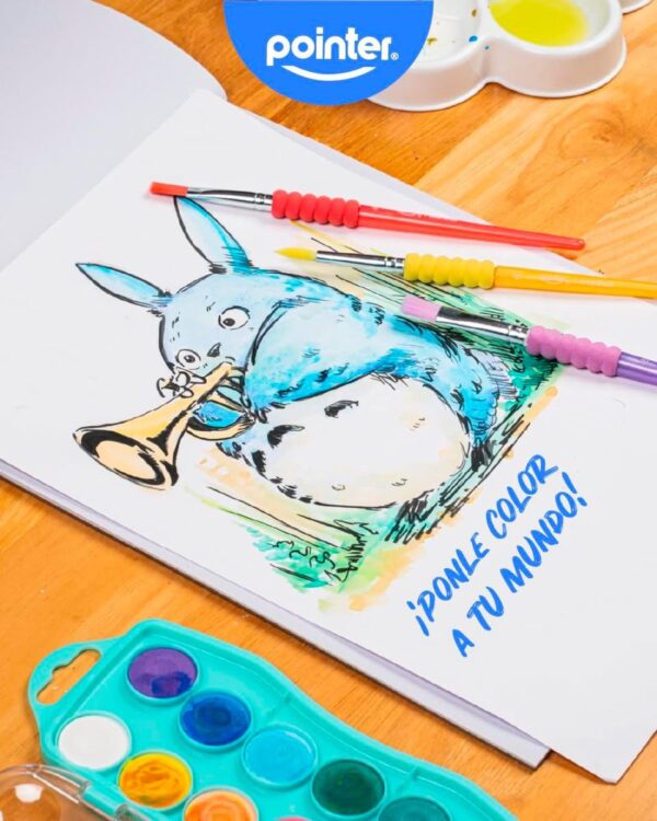 POINTER PINCEL 4PC PASTEL - Imagen 2