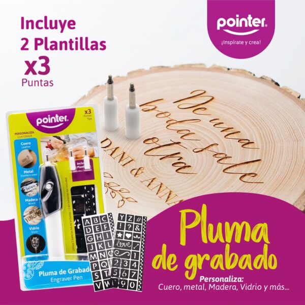 POINTER PLUMA DE GRABADO