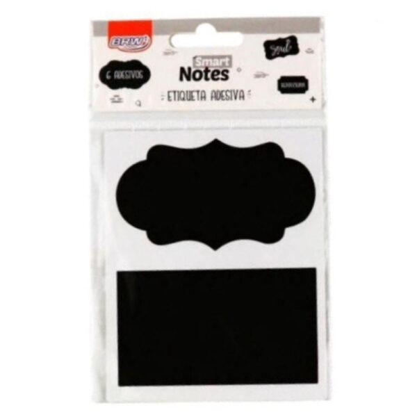 BRW ETIQUETA NEGRO ADHESIVA - Imagen 3