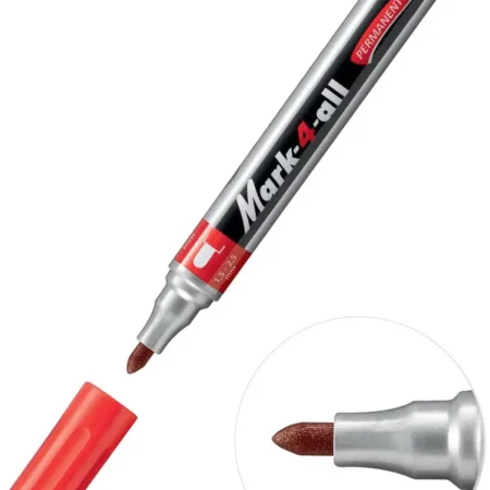 STABILO MARCADOR PERMANENTE ROJO