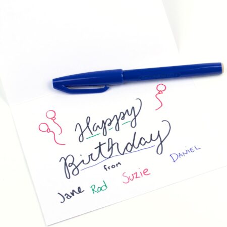 PENTEL SIGN PEN AZUL
