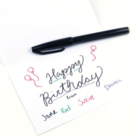 PENTEL SIGN PEN NEGRO
