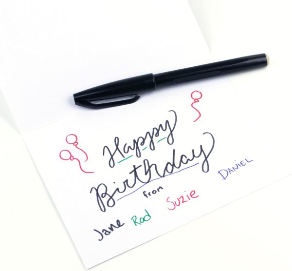 PENTEL SIGN PEN NEGRO