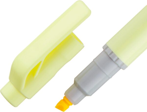 PENTEL MARCADOR PASTEL AMARILLO - Imagen 2
