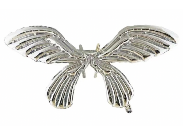 Globo  "Alas de Mariposa" plateado 122x89cm - 6247P