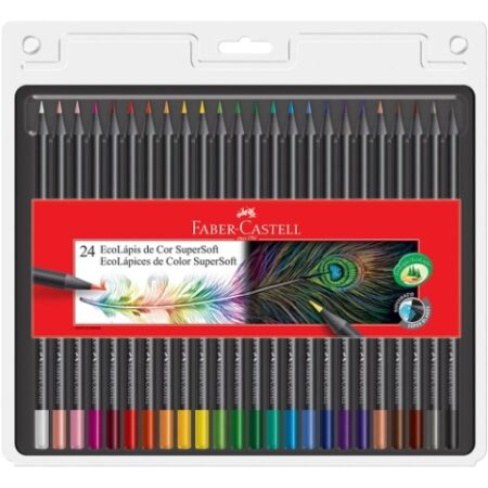 FABER LÁPIZ COLOR SOFT 24PC