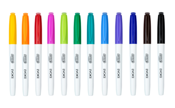 BRW MARCADOR 12PC PERMANENTE