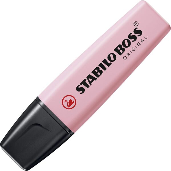 ASTABILO RESALTADOR BOSS PASTEL ROSA - Imagen 2