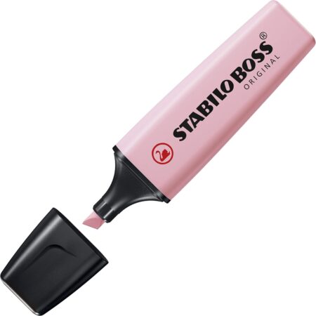 ASTABILO RESALTADOR BOSS PASTEL ROSA