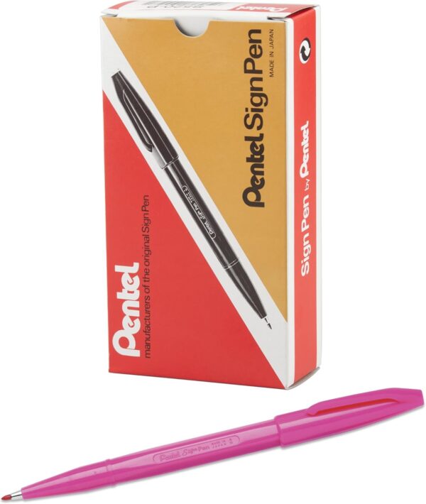 PENTEL SIGN PEN ROSA