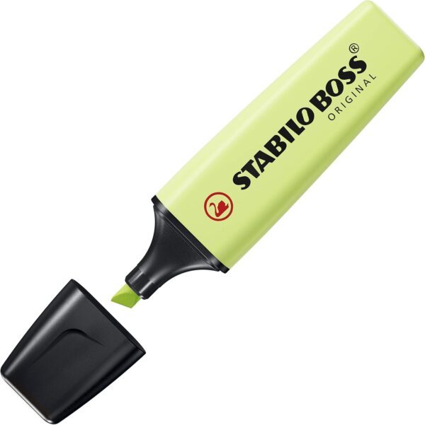STABILO RESALTADOR BOSS PASTEL VERDE - Imagen 3
