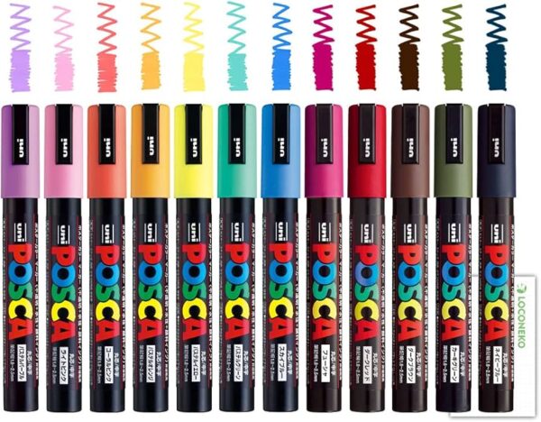 POSCA 1PC MARCADOR GRANDE SURTIDO - Imagen 3