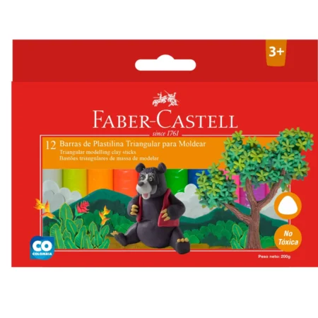 FABER PLASTILINA 12U