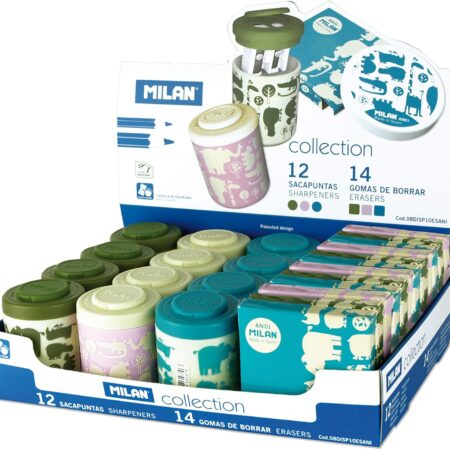 MILAN ANIMAL KIT SACAPUNTAS+BORRADOR