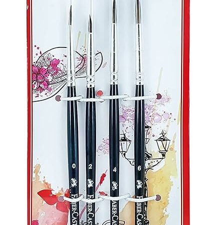 FABER PINCEL BRUSH 4PC