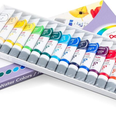 PENTEL WATER COLOURS 18PC
