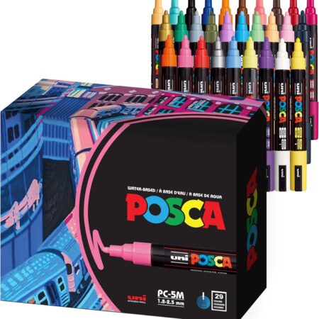POSCA MARCADOR 29PC 5M
