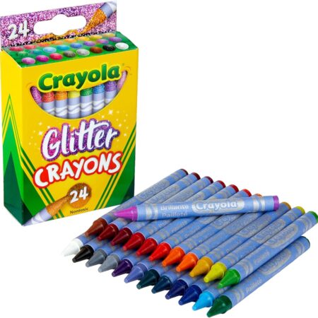 CRAYOLA CRAYON 24PC GLITTER