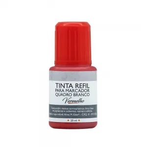 BRW TINTA MARCADOR ROJO