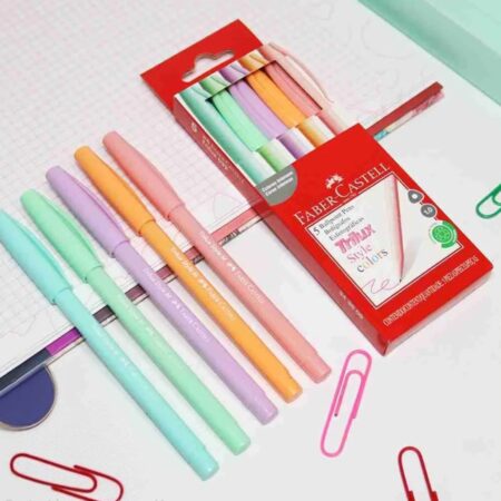 FABER BOLÍGRAFO 5PC PASTEL