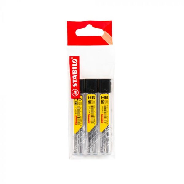 STABILO MINA 0.7MM 3PC