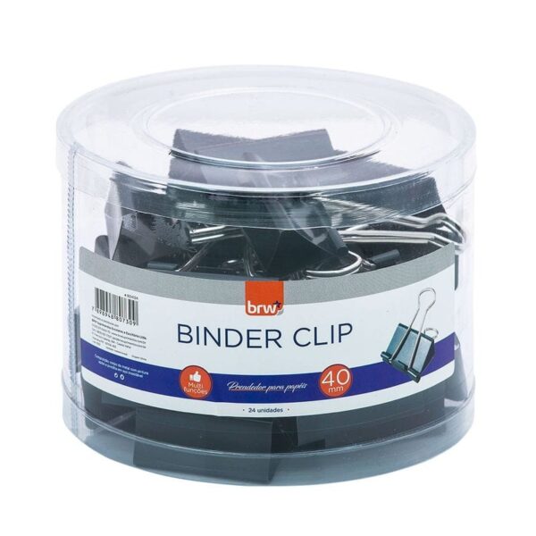 BRW CLIPS 40MM 24PC - Imagen 2
