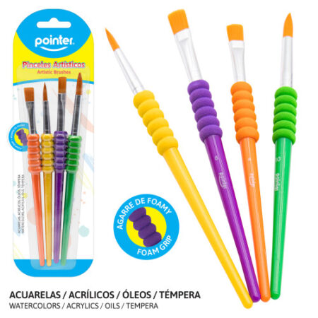 POINTER PINCELES 4PC