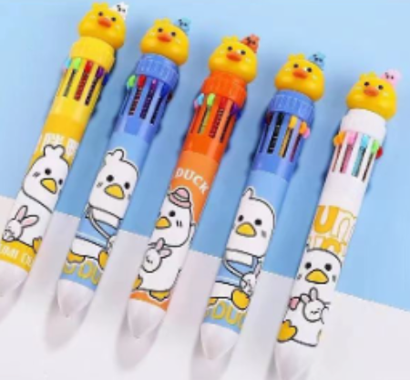 Bolígrafo "Patito" 10 colores - B15177