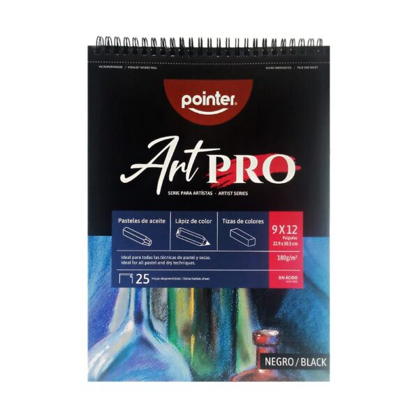POINTER BLOCK NEGRO 9*12CM - Imagen 2