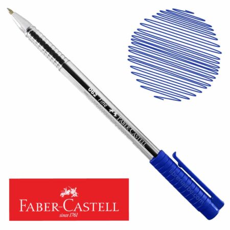 FABER BOLÍGRAFO AZUL BALL POINT