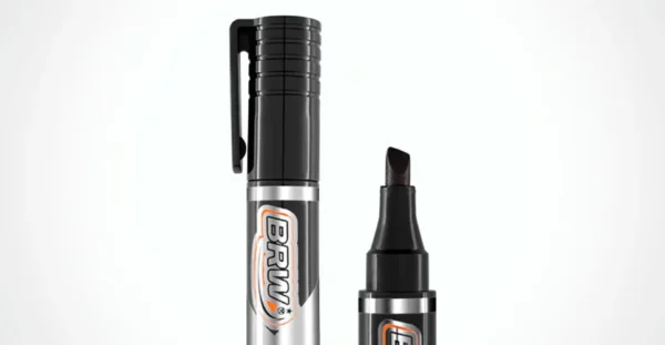 BRW MARCADOR NEGRO PERMANENTE