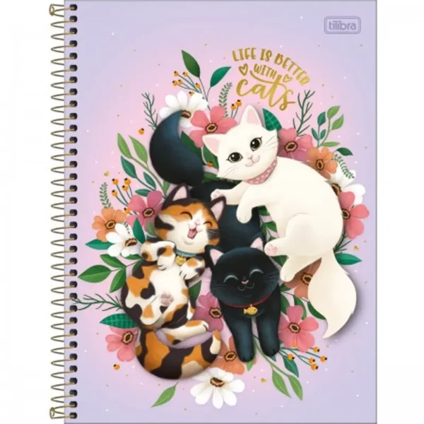 TILIBRA CUADERNO UNIVERSITARIO 160H ESPIRAL PURRFECT