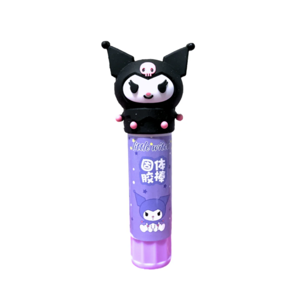 Kuromi sanrio pegamento en barra