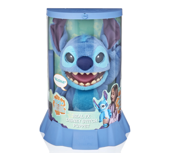 Stitch peluche puppet chatty 45cm de Disney - Imagen 2