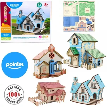 POINTER ROMPECABEZAS 3D MADERA