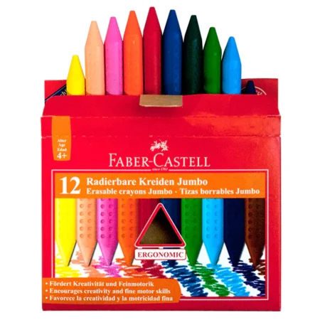 FABER CRAYONES 12PC